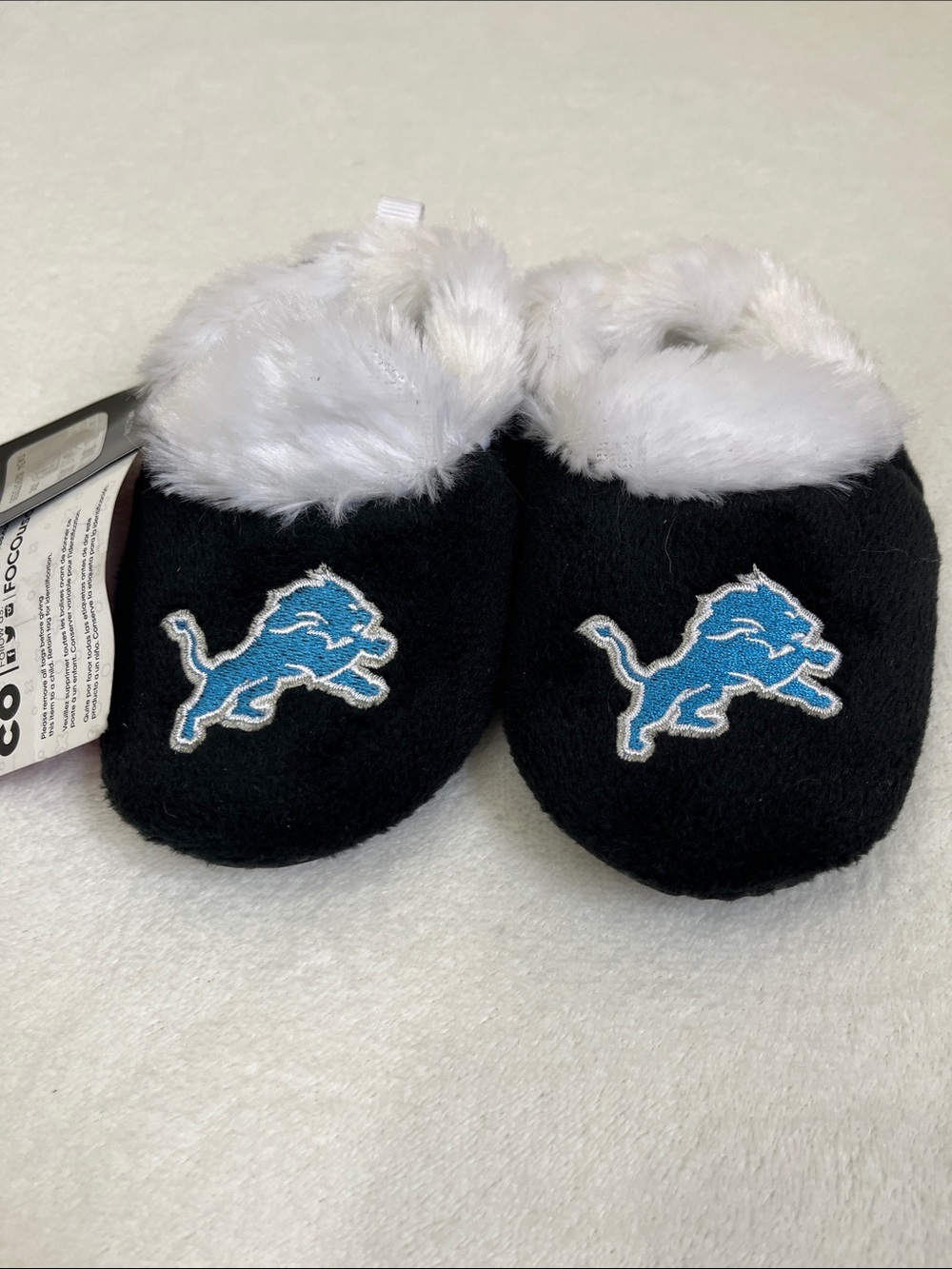 NFL Detroit Lions Infant Slippers Size XL (Approx 12-24 Months)